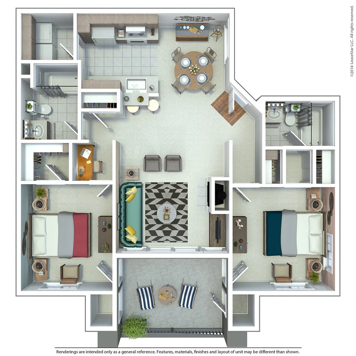 Floor plan Residence 3 Luxury