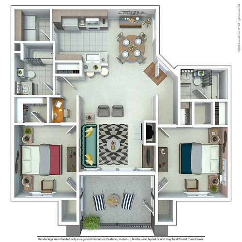 Floor plan Residence 3 Luxury