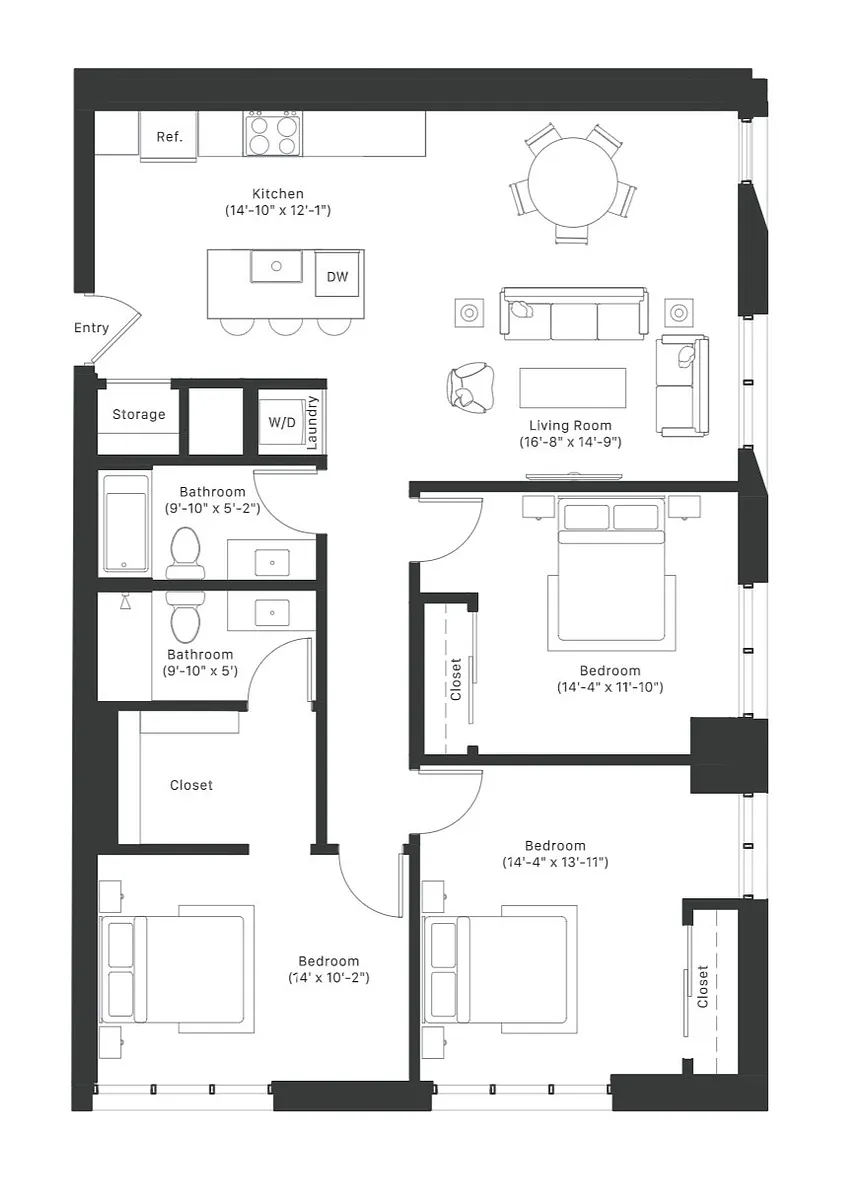 Floor plan C1