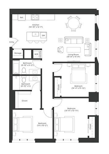 Floor plan C1
