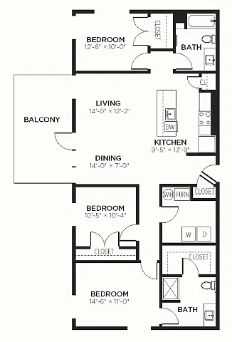 Floor plan C1
