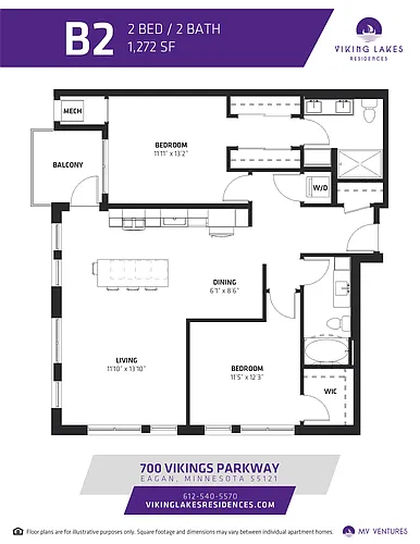 Floor plan $1.94/sq.ft. - B2