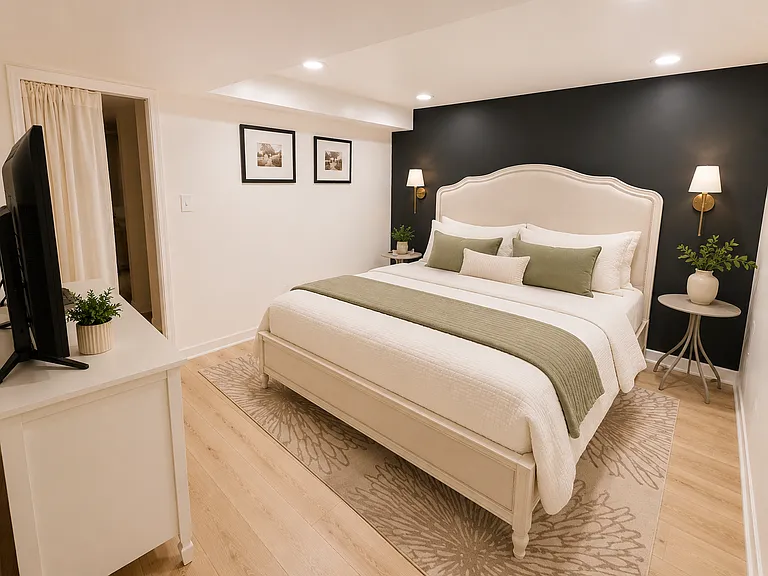 Basement Suite Bedroom
