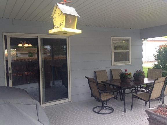 Covered Patio (furniture not included)
