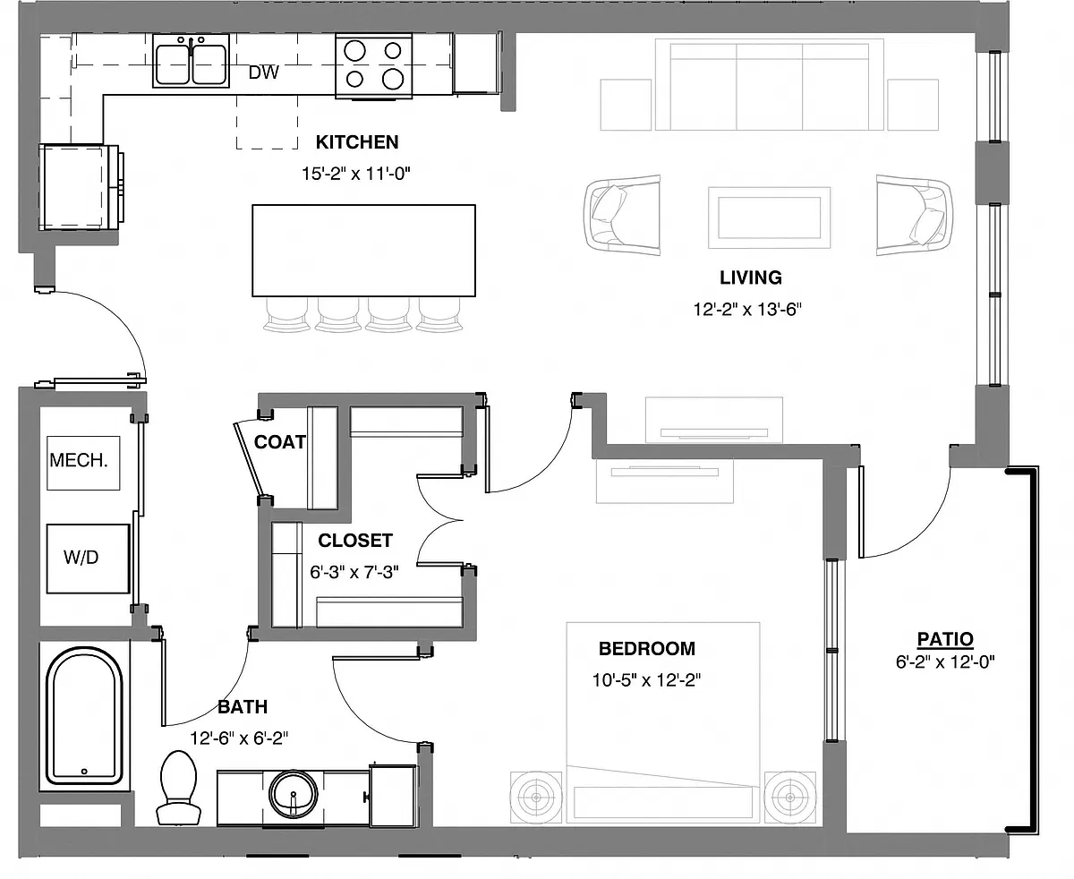 Floor plan Otter