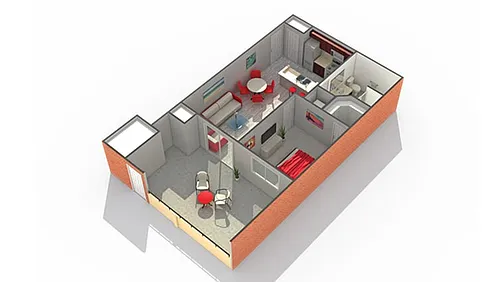 Floor plan Devon