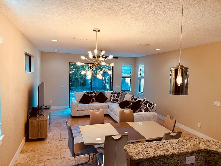 Family Room & Dining Area