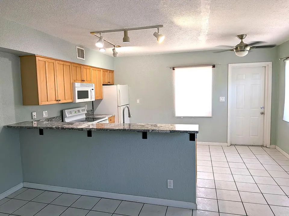 Kitchen & back entrance