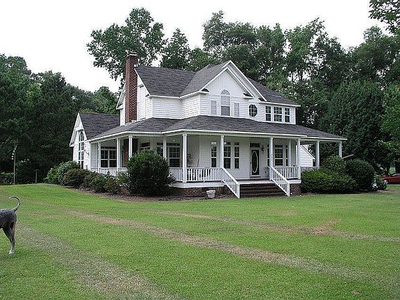 Large yard