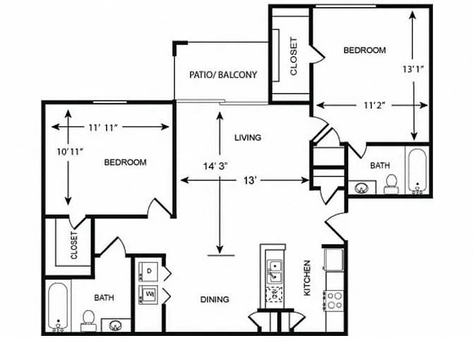 Floor plan CEDAR