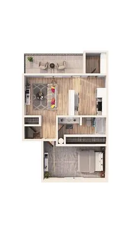 Floor plan A1A - Leven