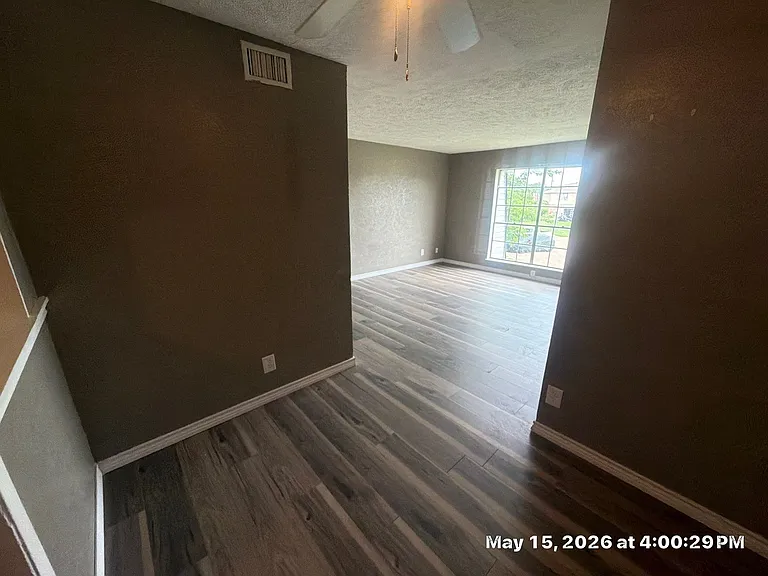 Dinette looking into living room.