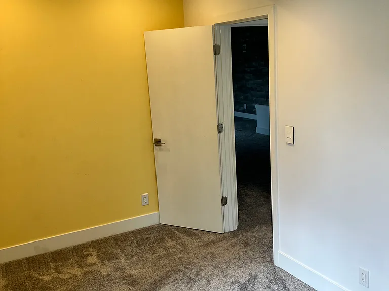 Office (baby room?) looking out towards Master (primary) bedroom