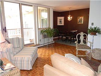 New sliding door leading out to balcony