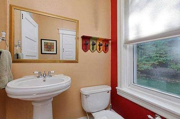 Main floor half bath