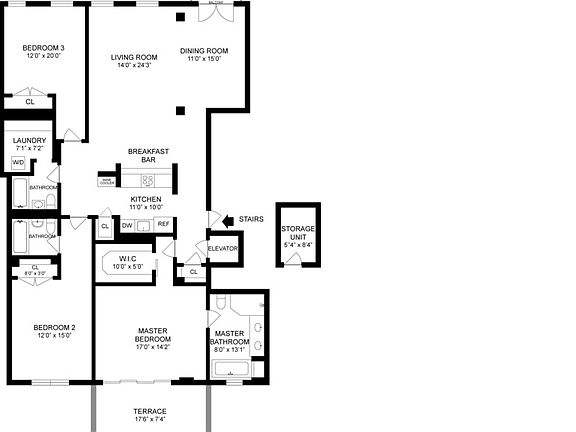 2nd image of 134 W 10th St APT 3N