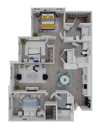 Floor plan Pecan
