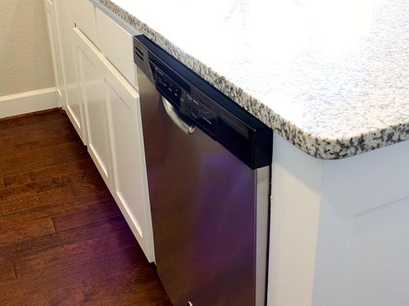 Large granite island