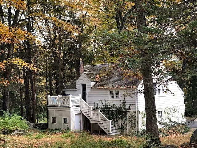 Back of cottage
