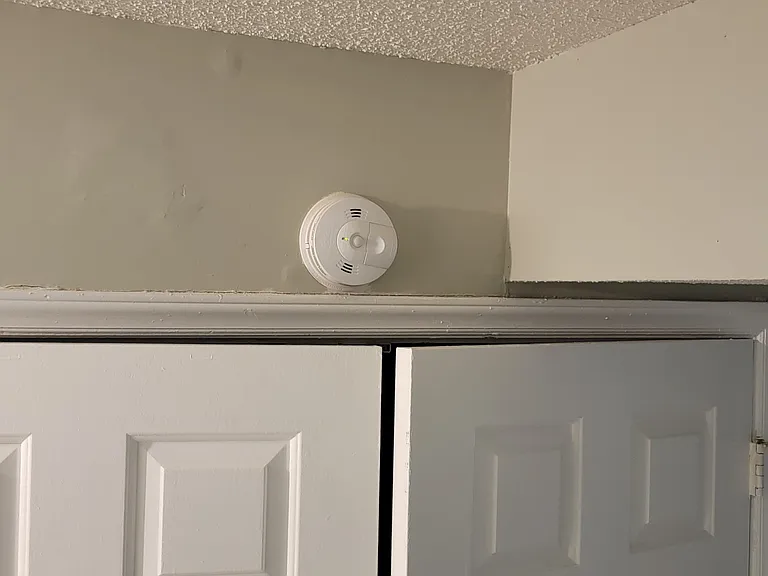 Fire and Smoke alarm installed. - Lower floor