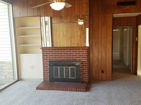 Wood Burning Fireplace