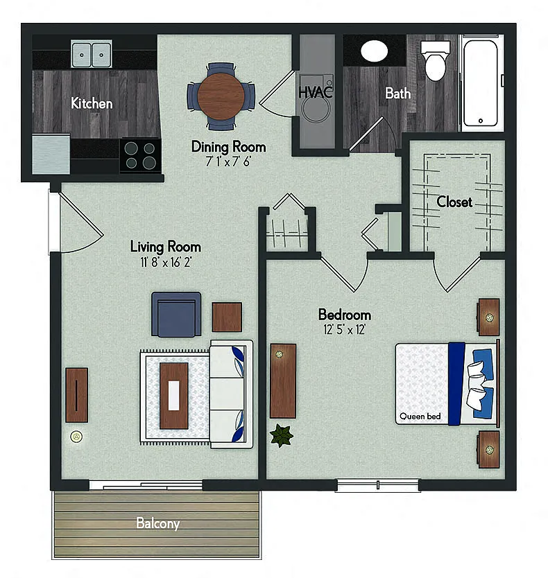 Floor plan Cambridge