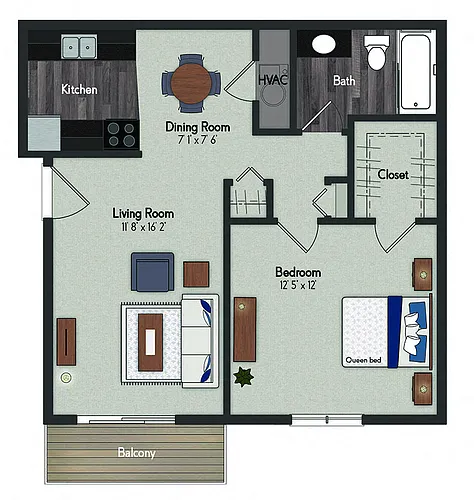 Floor plan Cambridge