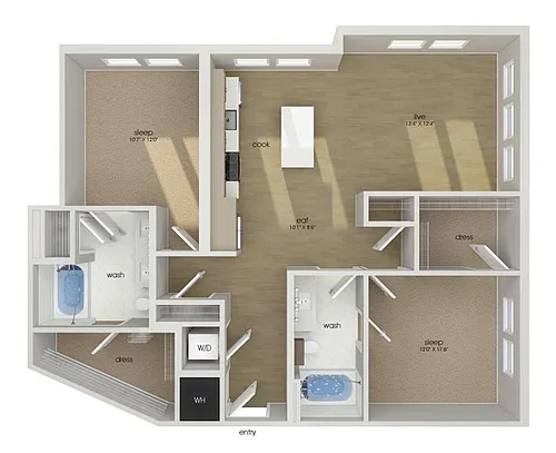 Floor plan B13