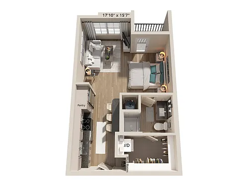 Floor plan E1