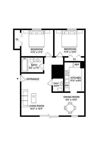 Floor plan RT65_B