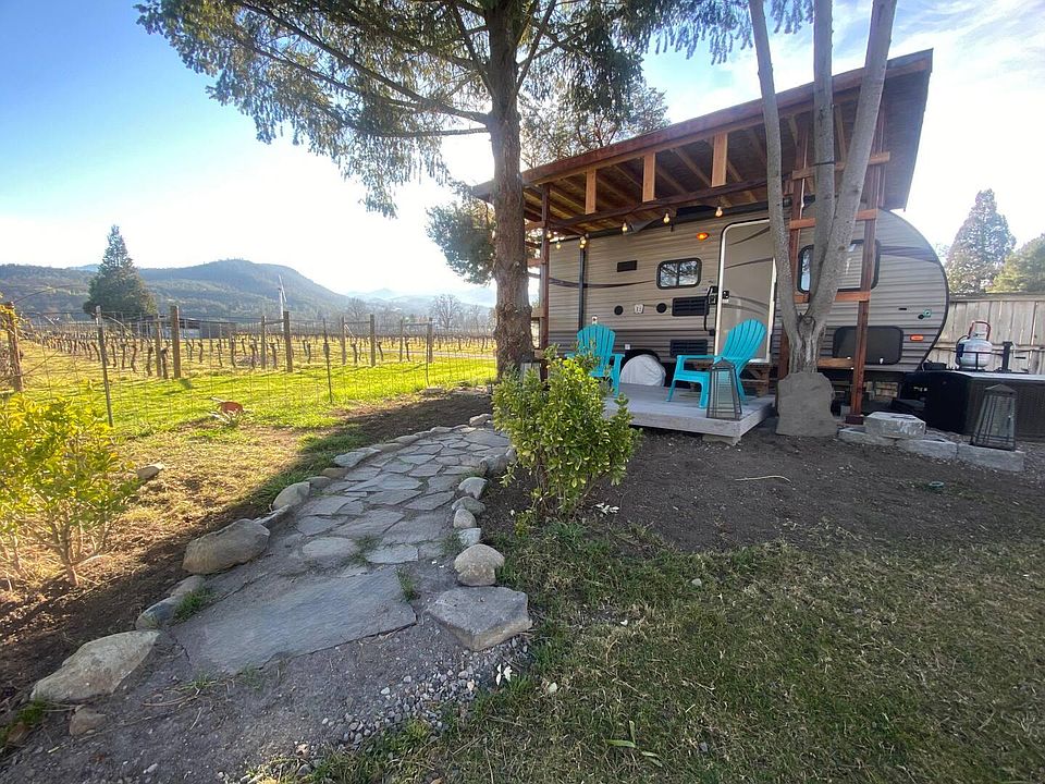 path and vineyard