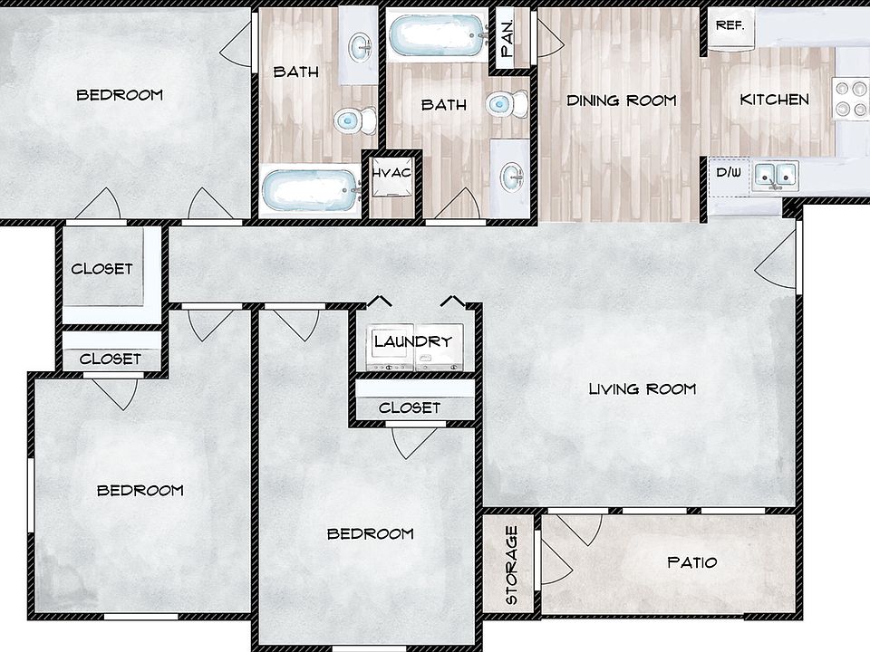 Three Bed Two Bath Three Bed Two Bath