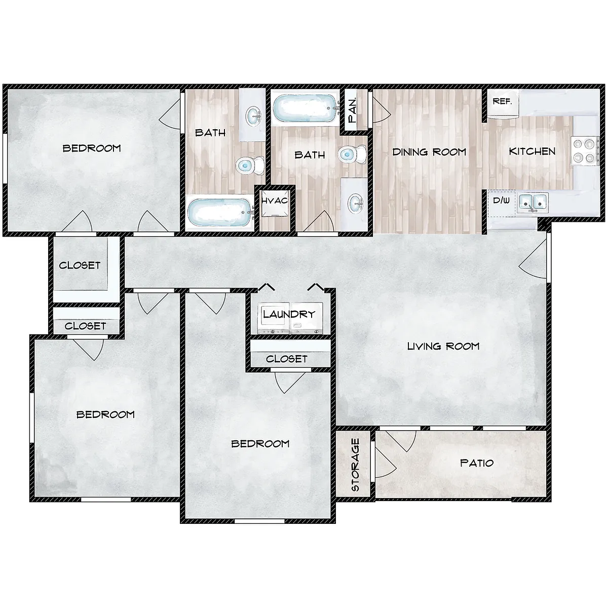 Floor plan C1