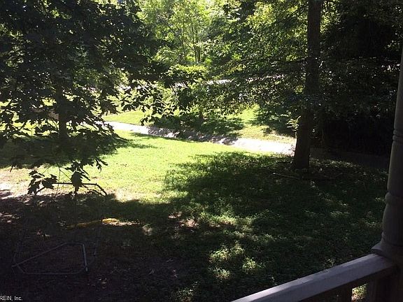 view from front porch