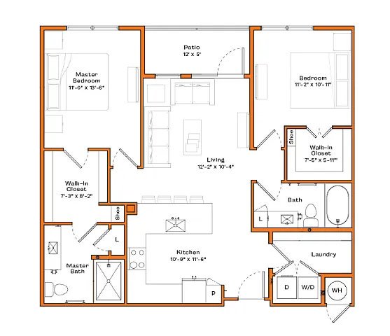 Floor plan B2