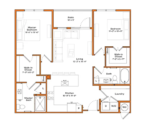 Floor plan B2