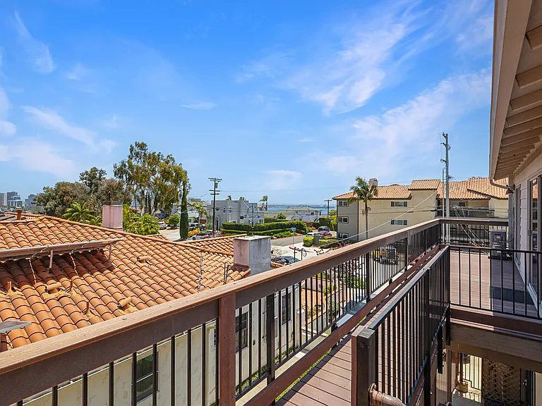 View from private deck