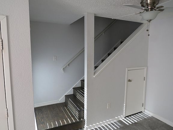 New hardwood stairs.