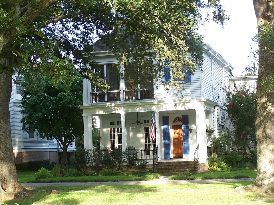 Front of House from Audubon Park