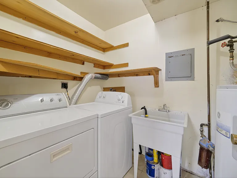 First floor laundry room