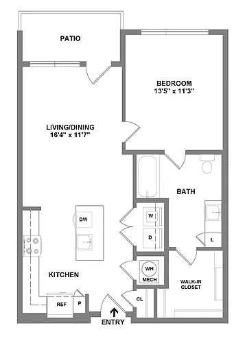Floor plan A4-764