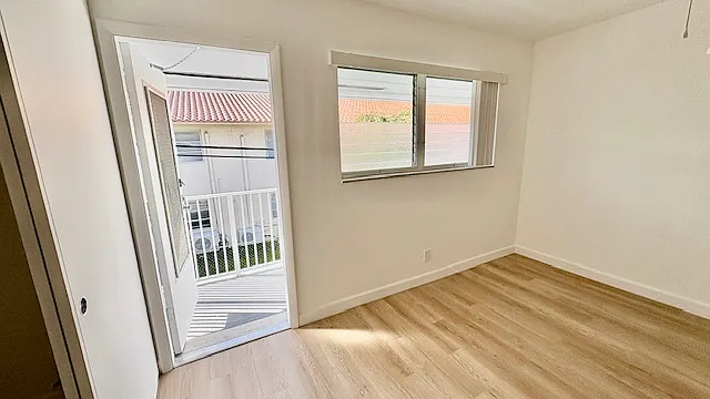 Room back door