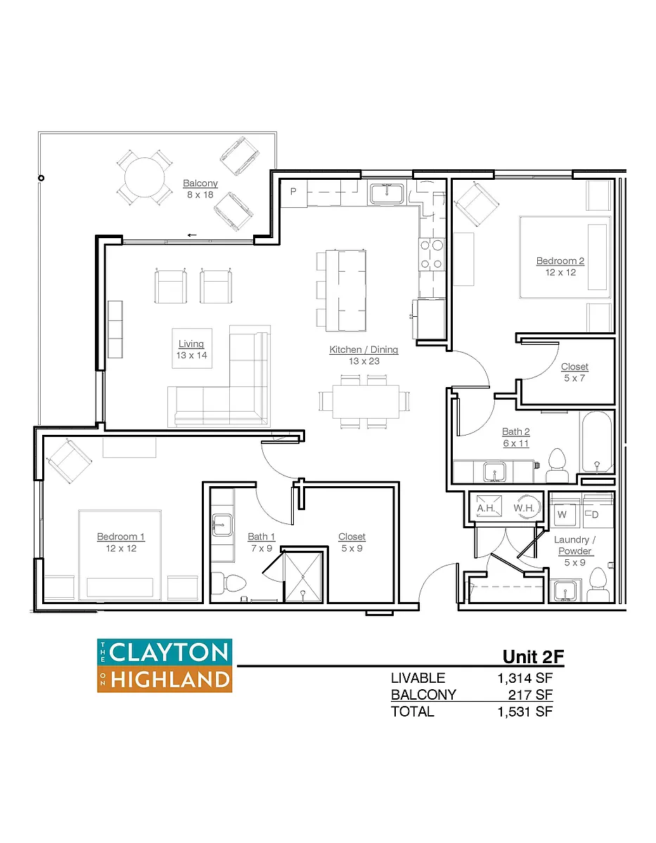 Floor plan 2F