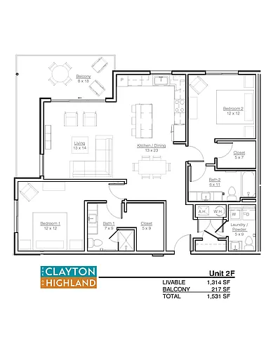 Floor plan 2F