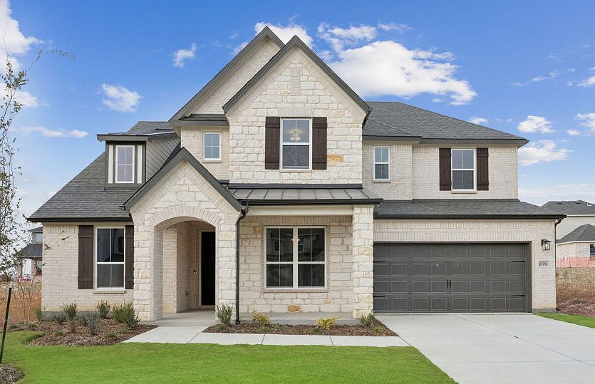 The Ferris, a two-story new home design with 2-car garage