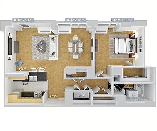 Floor plan ny011-a38ph-809sf-upgrade-P4H