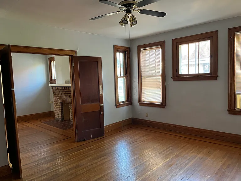 Dining Room into Living Room - Doors can close off for potential use as a bedroom