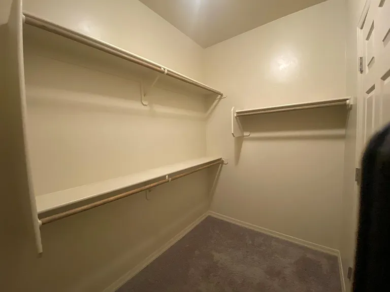 View 2 of Primary walk-in closet.