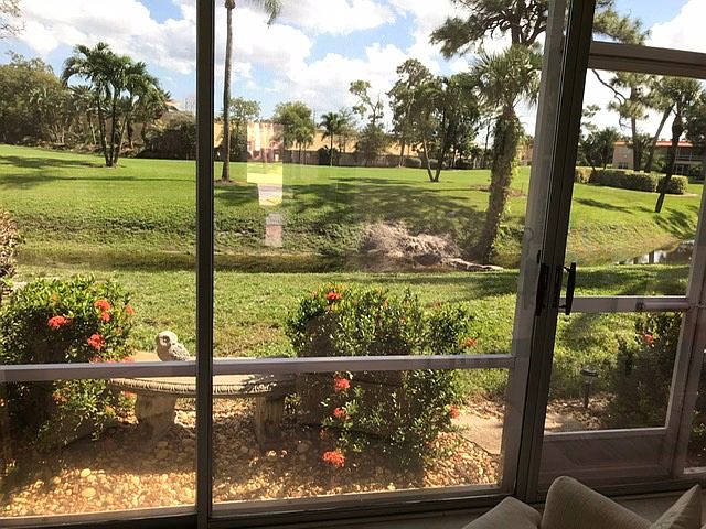 View of golf course from lan