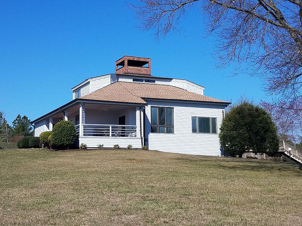 House sits on hill with great views